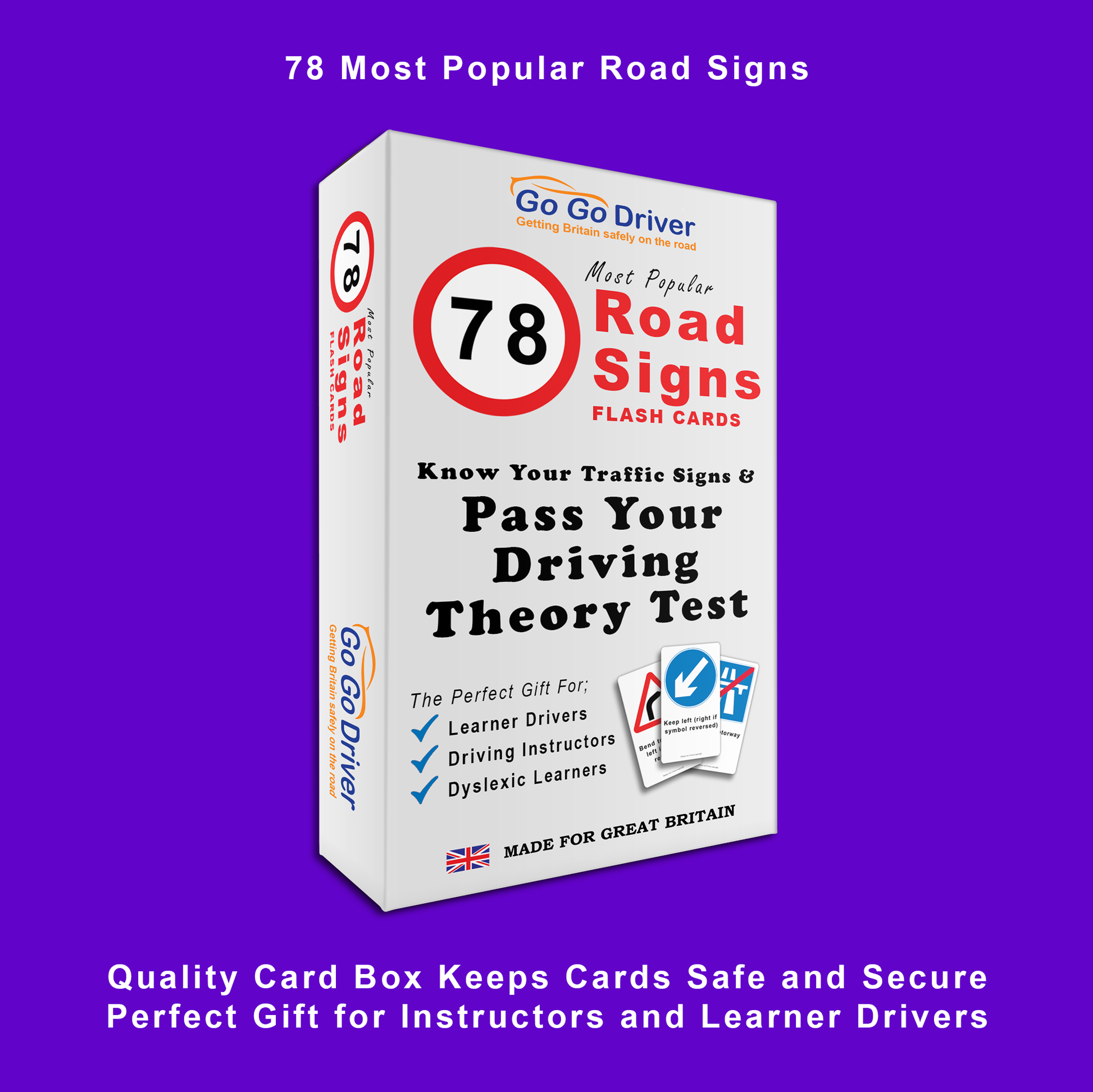 go go driver flash cards
