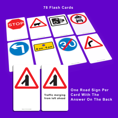 go go driver flash cards for learner drivers