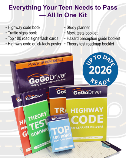 GoGoDriver Theory Test Kit for Learner Drivers