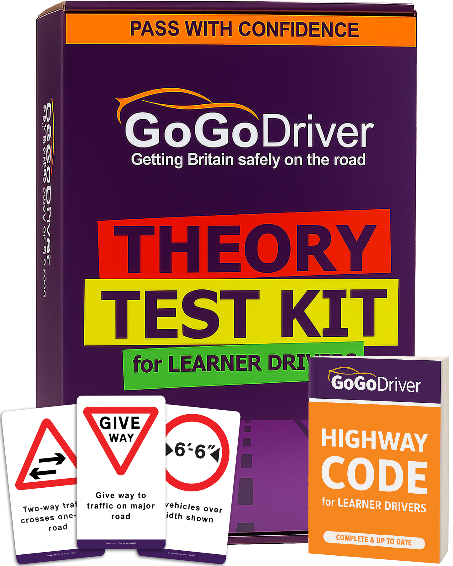GoGoDriver Theory Test Kit for Learner Drivers